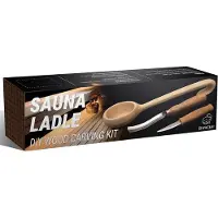 BeaverCraft Sauna Ladle Carving Kit