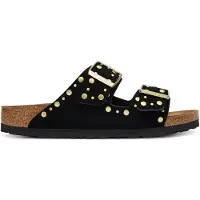 Birkenstock Pantoletter 'Ciabatta Arizona' sort-meleret