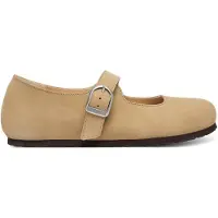 Birkenstock Ballerinasko med rem 'Santa Clarita' beige