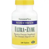 Natures Plus , Ultra-Zyme, Maksimal Styrke, 180 Tabletter