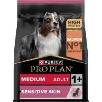 Purina Pro Plan Medium Adult Sensitive Skin med laks og ris hundefoder
