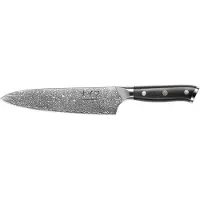 Haws Damascus By kokkekniv 32 cm Sort-rustfrit stål