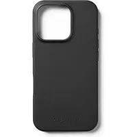 Mujjo Leather Case, Cover, Apple, iPhone 16 Pro, 15,5 cm (6.1), Sort