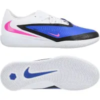 Nike Phantom 6 Low Academy-fodboldsko til indendørs - blå