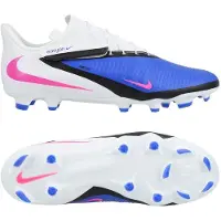 Nike Phantom 6 Low Academy EasyOn-fodboldstøvler til flere typer underlag - blå