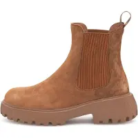 Woden Chelsea Boots 'Aya Warm' karamel