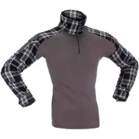 Invadergear Flannel Combat T-shirt Med Lange ærmer