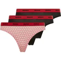 HUGO Design 10272521 Red Tanga 3 Enheder