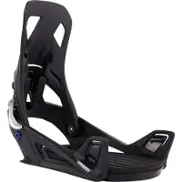 Burton - Snowboardbindinger - Step On X Mens Black til UnisexNylon - Størrelse SML - Sort
