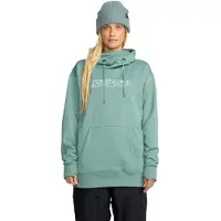 Volcom - Fleece dame - Riding Hydro P/O W Arctic Blue til UnisexUld - Størrelse XS - Blå