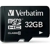Verbatim 32 GB Klasse 10 MicroSDHC-hukommelseskort