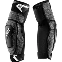 100% albuebeskyttere 100% FORTIS Elbow Guard grey heather black str. S/M