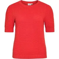 Vila Dalo O-neck Knit Kortærmet Sweater