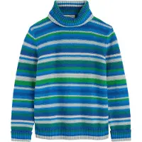 Seasalt Cornwall Pullover 'Braque' blå / lysegrå / grøn / hvid