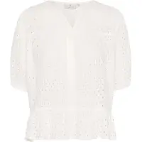 Kaffe Bluse 'KARumba' lysebeige