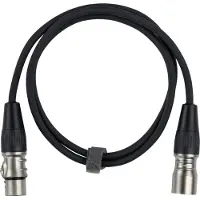 Fujtech Fuj:tech XLR han til XLR hun mikrofonkabel, 15 m, sort