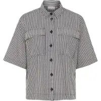 Kaffe Bluse 'KANaya' sort / hvid