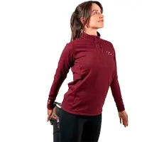 Altus Malaren Halv Lynlås Langærmet T-shirt