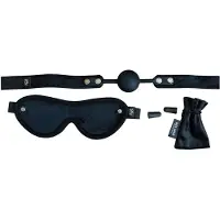 Sei mio - Sensory Surrender - Blindfold, Gag and Earplug Kit