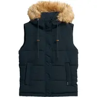 Superdry Vintage Everest Faux Fur Vest