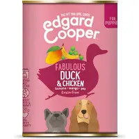 Edgard & Cooper Puppy - And & Kylling - 6 x 400 g