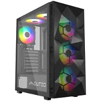 Dutzo C331 PWM ARGB - Kabinet - Miditower - Sort