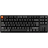 Keychron K8 v2 RGB QMK Wireless Hot Swap QMK - Super Brown - Gaming Tastatur - Uden Numpad - Nordisk - Sort