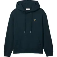 Calvin Klein Sweatshirt 'MONOGRAM' mørkeblå / gul