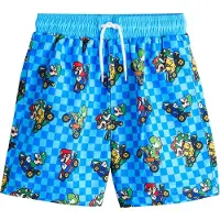 Next Badeshorts azur / grøn / rød / sort