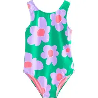 Next Badedragt lysegrøn / lyselilla / lys pink / hvid