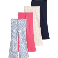Next Leggings lysebeige / marin / violetblå / hindbær
