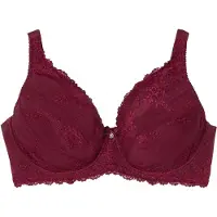 Sheego Minimizer vinrød