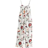 Next Jumpsuit pastelgrøn / rosé / vinrød / hvid