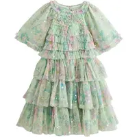 Next Kjole pastelgrøn / pastelpink