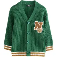 Next Cardigan pueblo / grøn / hvid