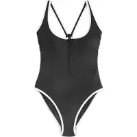 Next Badedragt sort / hvid