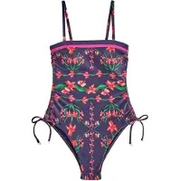 Ted Baker Formgivende badedragt navy / grøn / pink / rød