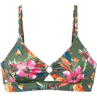 LASCANA Bikinioverdel grøn / orange / pink