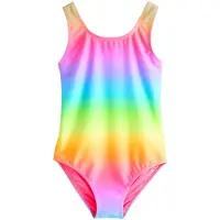 Next Badedragt aqua / gul / æble / lavendel