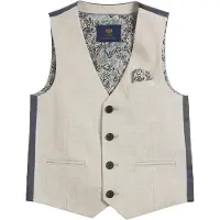 Next Vest creme / grå
