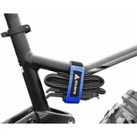 Granite Granit Rockband MTB Frame Carrier Strap til indvendige r?r og cykelv?rkt?j Kit Bike Storage Solution til at fastg?re ekstra gear p? din mountainb