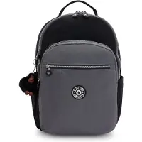 Kipling Rygsæk 'Seoul College Extra' grå / sort