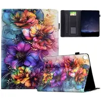 Mtp Products Samsung Galaxy Tab A11+/A9+ Smart Folio Taske - Blomsterblomst