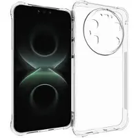 Mtp Products Huawei Mate 80 Pro Max Stødsikkert Silikone Cover - Gennemsigtig