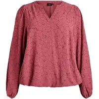 Zizzi Bluse 'Cabine' melon