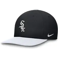 Nike Mlb Chicago White Sox Dri-fit Pro Structured Square Bill Kasket