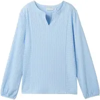 Tom Tailor Vertical Stripe Langærmet Bluse