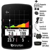 Bryton Rider 550d Cad/hrm Cykelcomputer