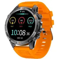 Mtp Products YK15 IP68 vandtæt udendørs smartwatch med Bluetooth-opkald - orange
