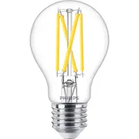 Philips MASTER LED Standard DimTone 5,9W (60W) E27 A60 Clear - (10 stk.)